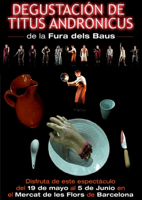 Sorteo Degustación Titus Andronicus La Fura dels Baus