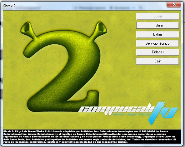 Shrek 2 PC Full Español 
