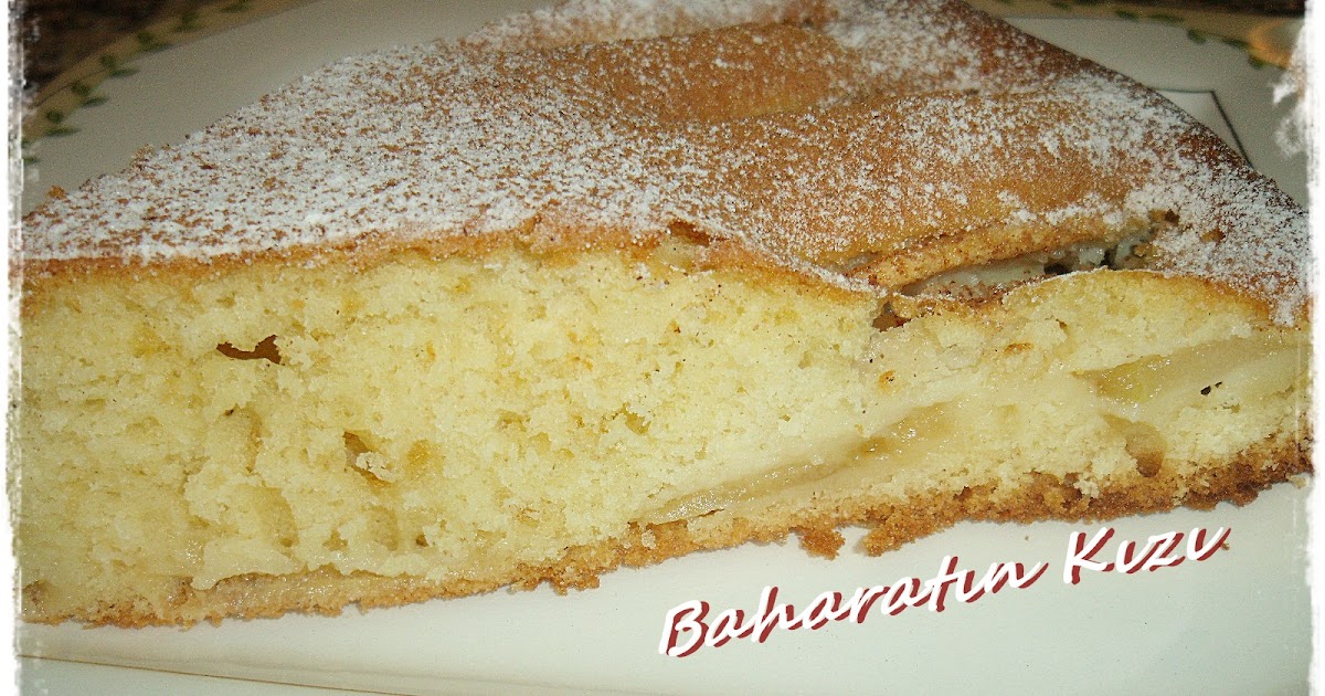 Baharatın Kızı YEŞİL ELMALI KEK