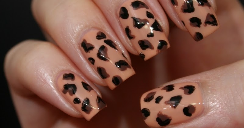 MacKarrie Beauty Style Blog: Leopard Nail Design