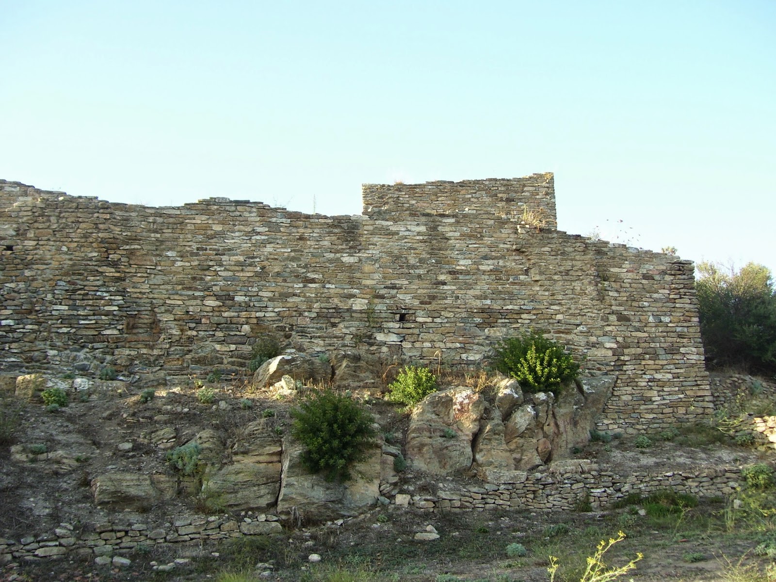 Travelogue Sardinia Italy Sassai Castle (Castello di Orguglioso Silius)