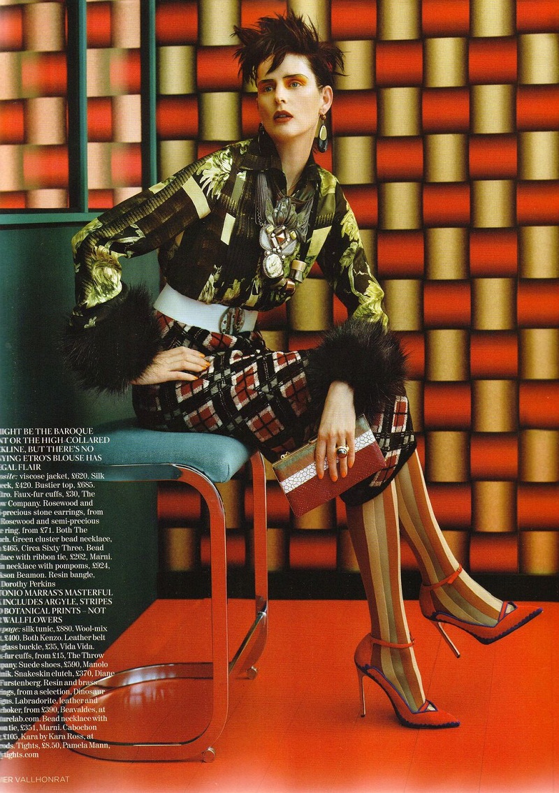 Stella Tennant for Vogue UK September 2011