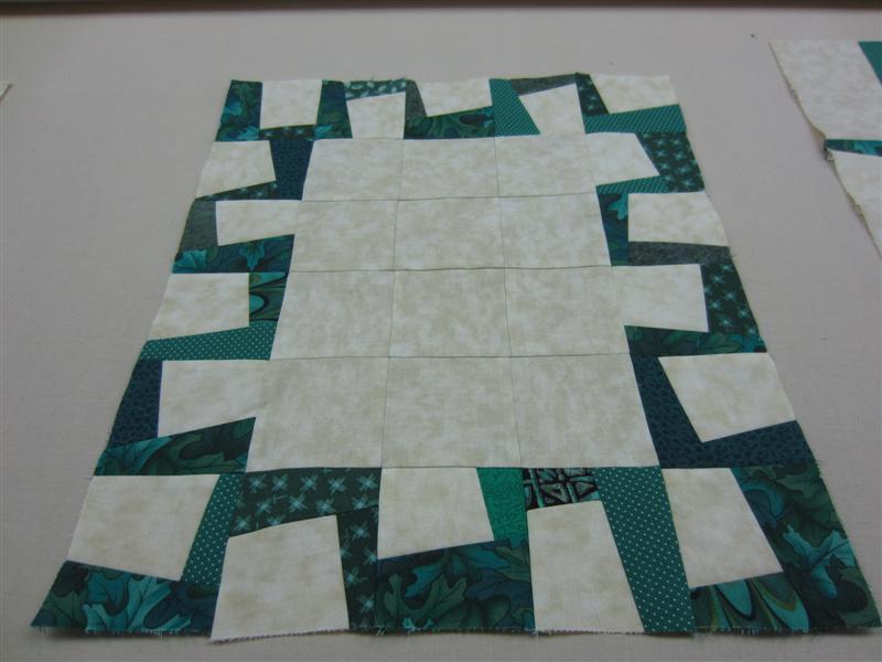 Crafty Sewing & Quilting Make the Zig Zag Block into at Sashing