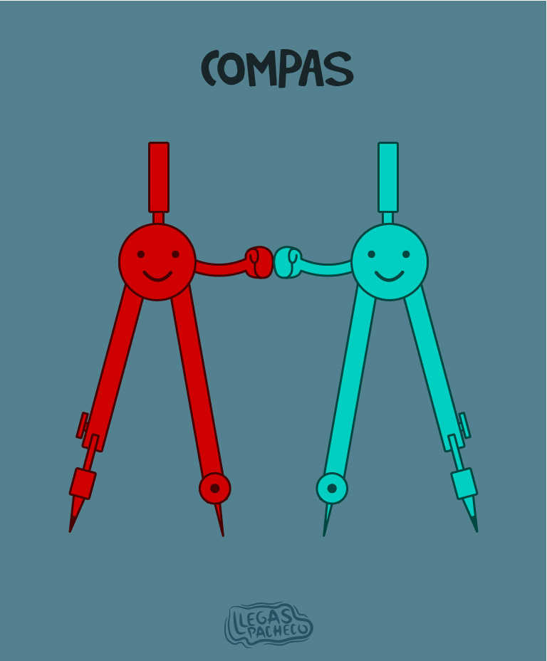 Llegas pacheco Compas