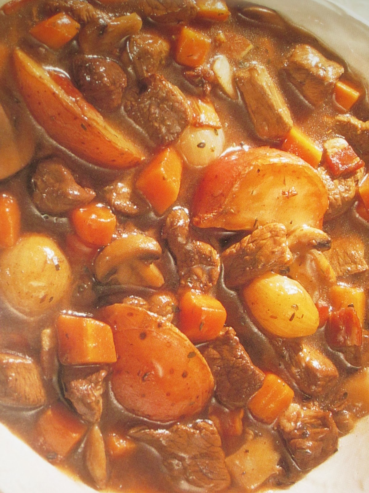GRANDMA'S SLOW COOKER RECIPES TASTY BEEF BOURGUIGNON