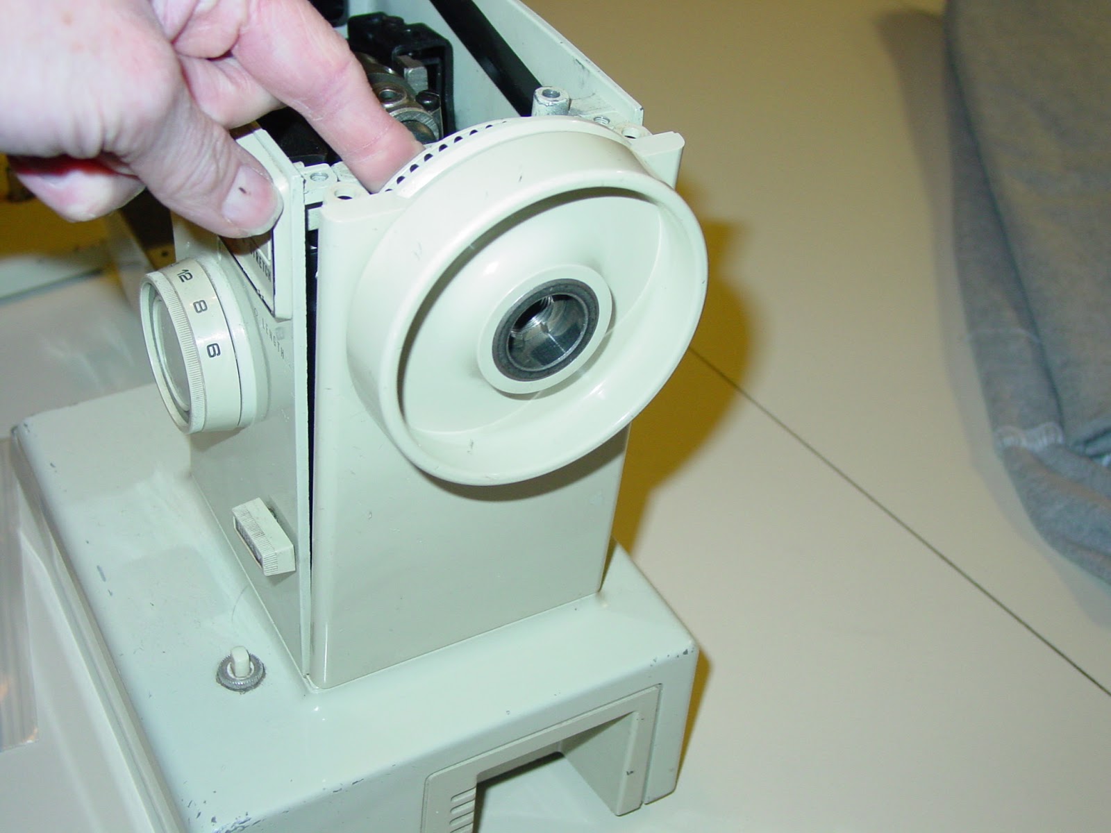 She's A Sewing Machine Mechanic Bobbin Winder Clutch