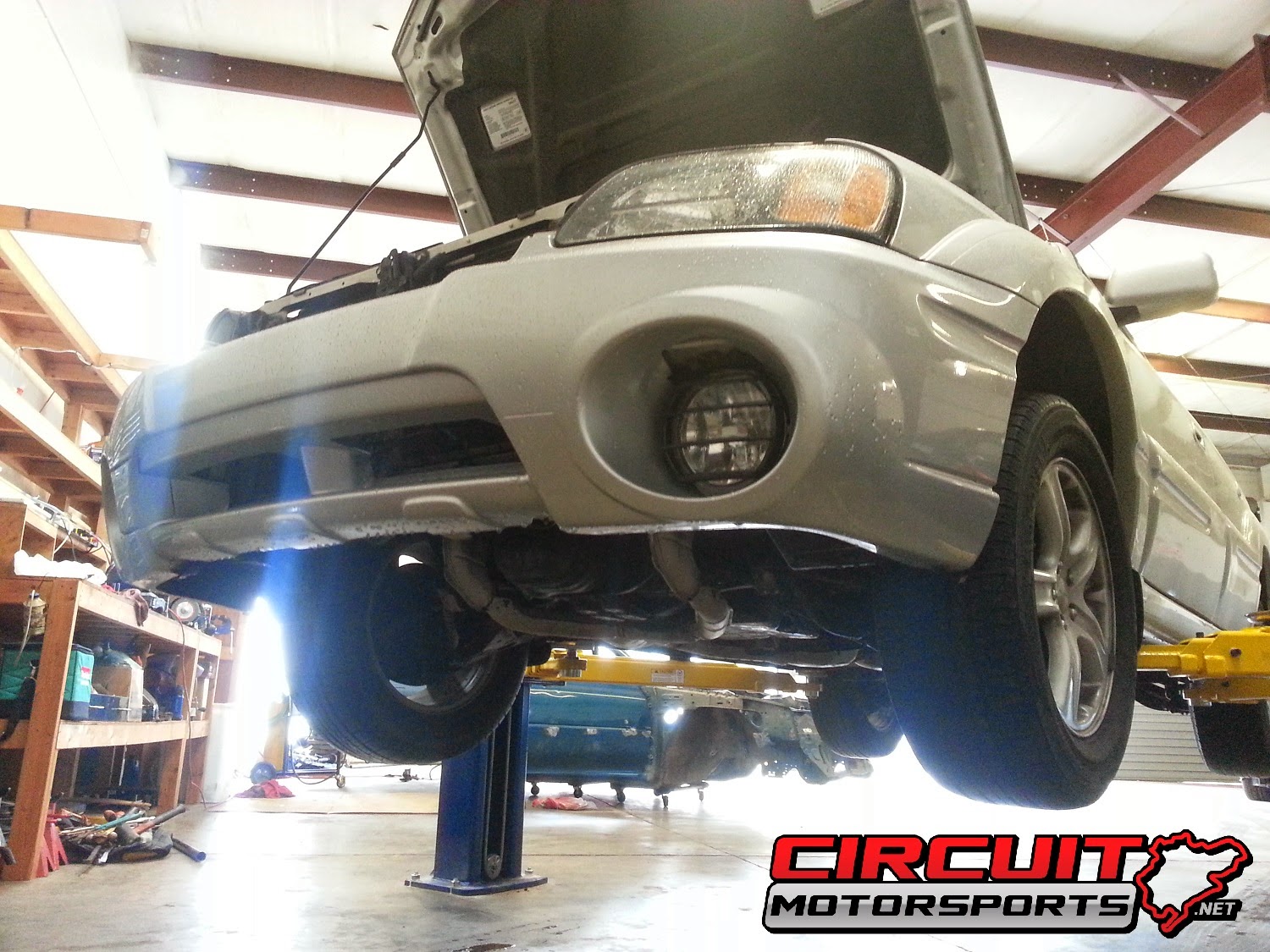 Circuit Motorsports FlatOut Subaru Baja Rally Skid Plate Install