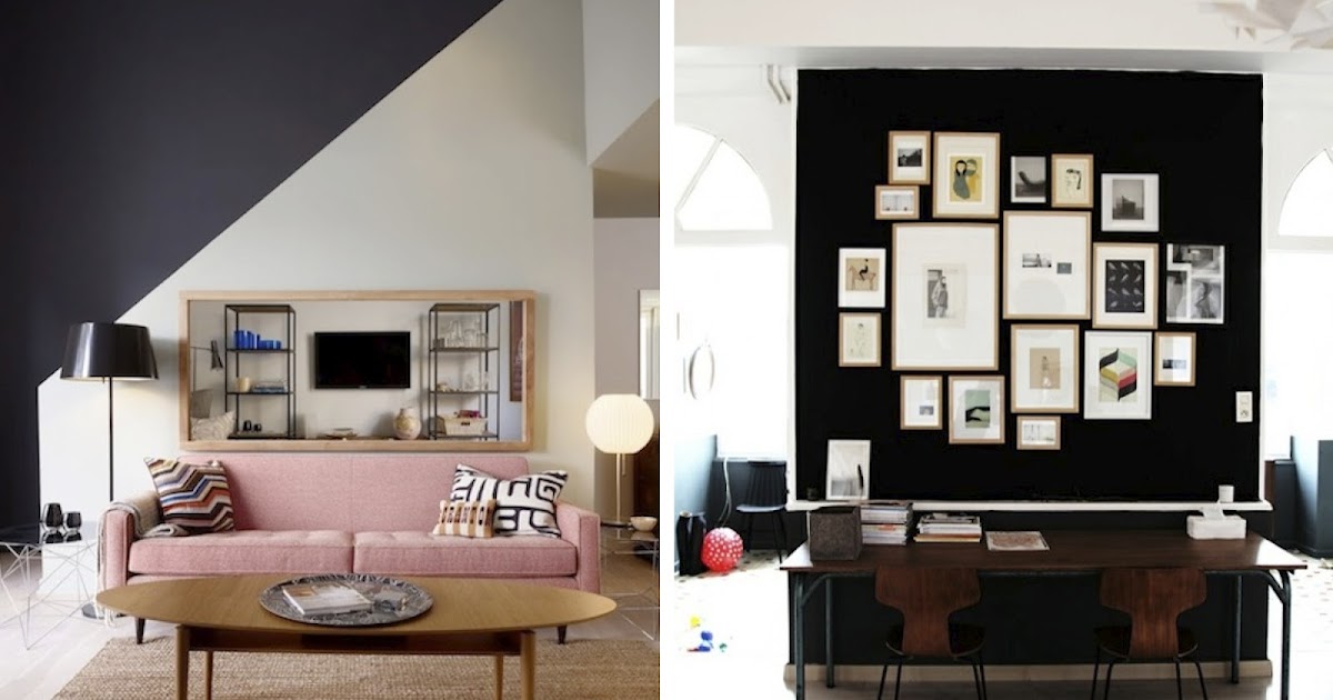 {BLACK. WHITE. YELLOW.} Inspiration Black Walls