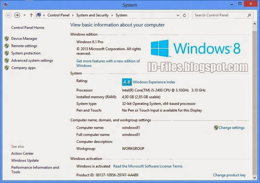 Windows Vista Home Basic (32 Bit) iso mega