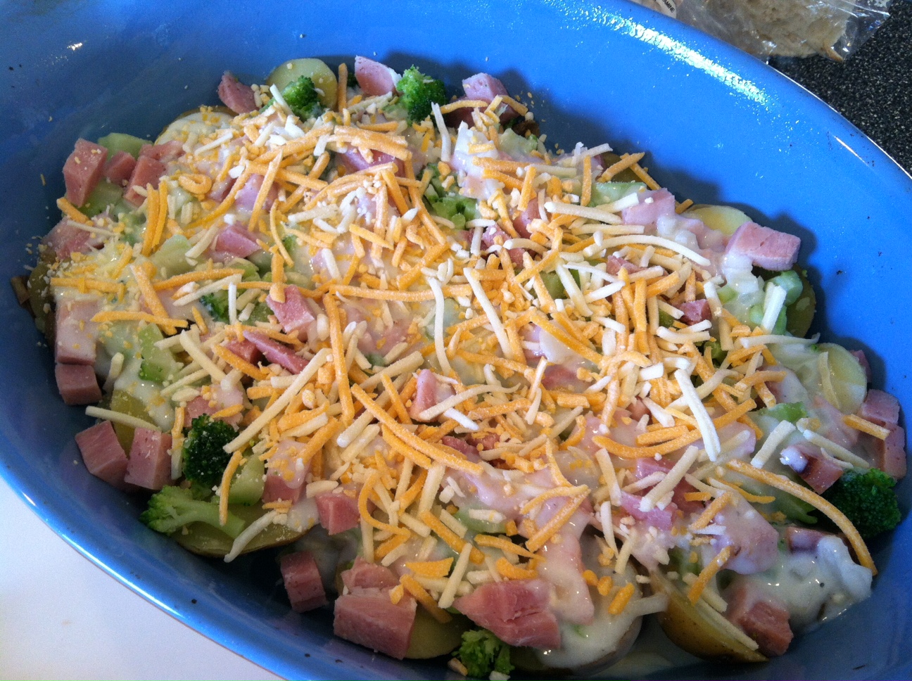 SourdoughNative Scalloped Ham, Potato and Broccoli