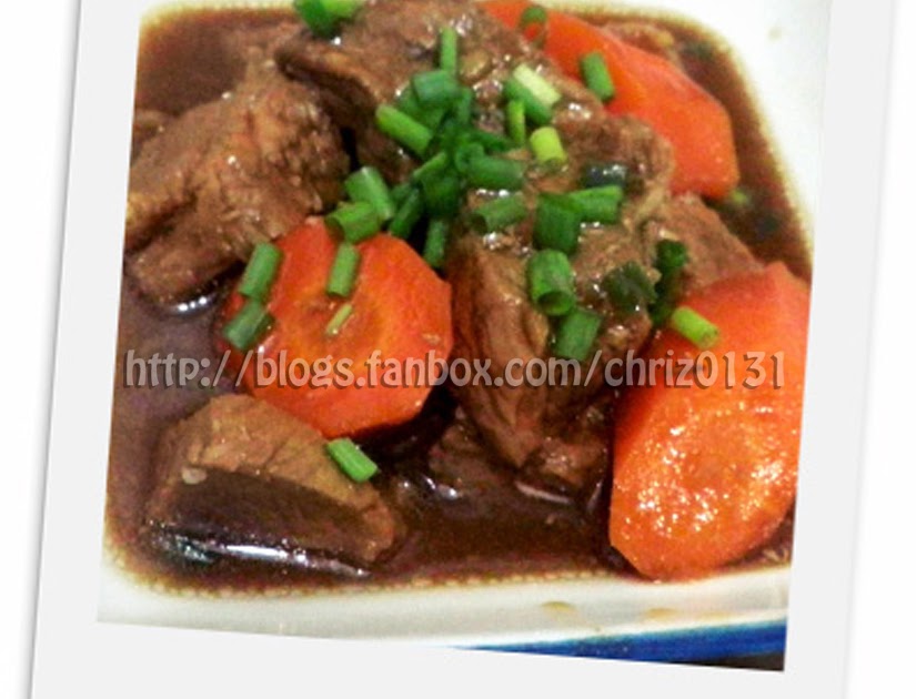  simple pinoy recipes! Braised Beef ala Chowking