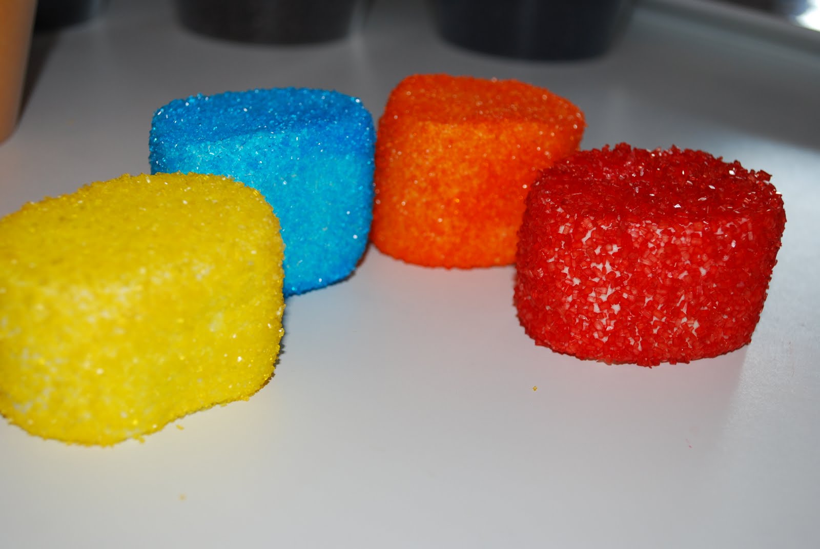 How to make Sugar Crystals to stick to Marshmallows