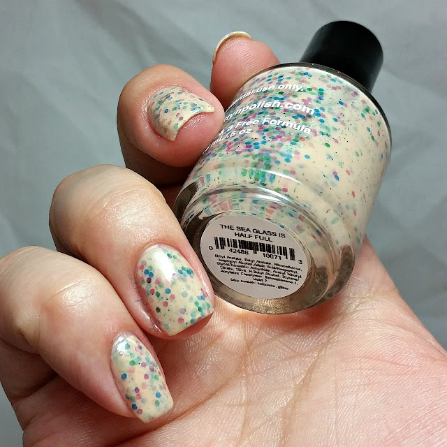 swatcher, polish-ranger | Pretty & Polished The Sea Glass is Half Full swatch