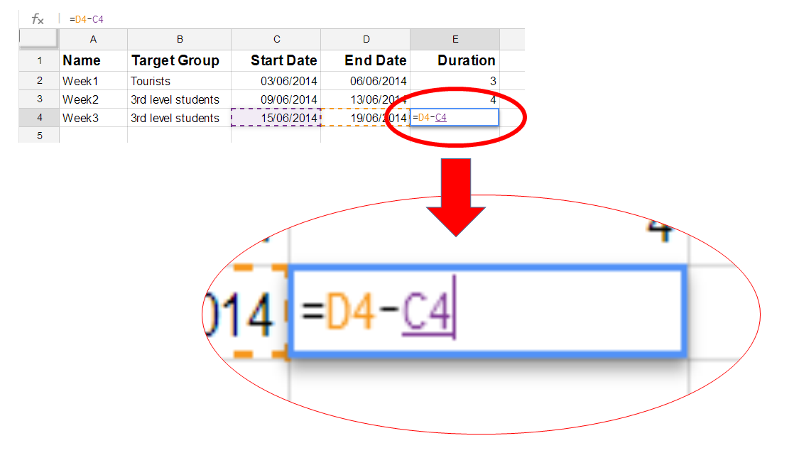 google spreadsheets hints and tips how to show the difference google sheets difference between two dates