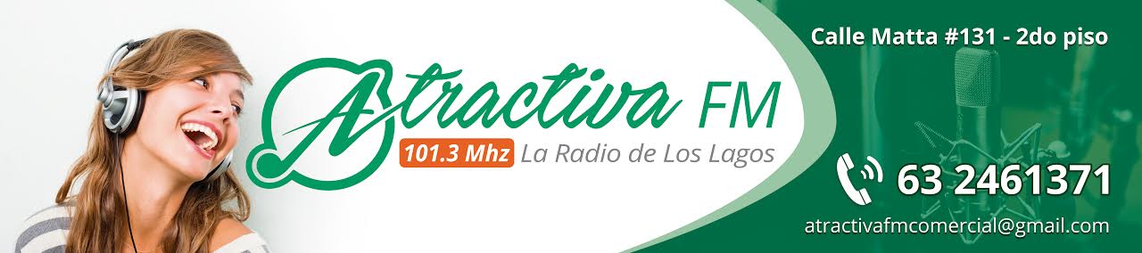 :: Radio Atractiva FM de Los Lagos 101.3 Mhz::