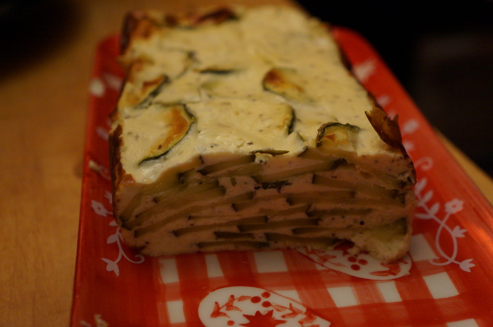 Charlotteauchocolat58 Blog culinaire Lyon Terrine de courgette et chèvre