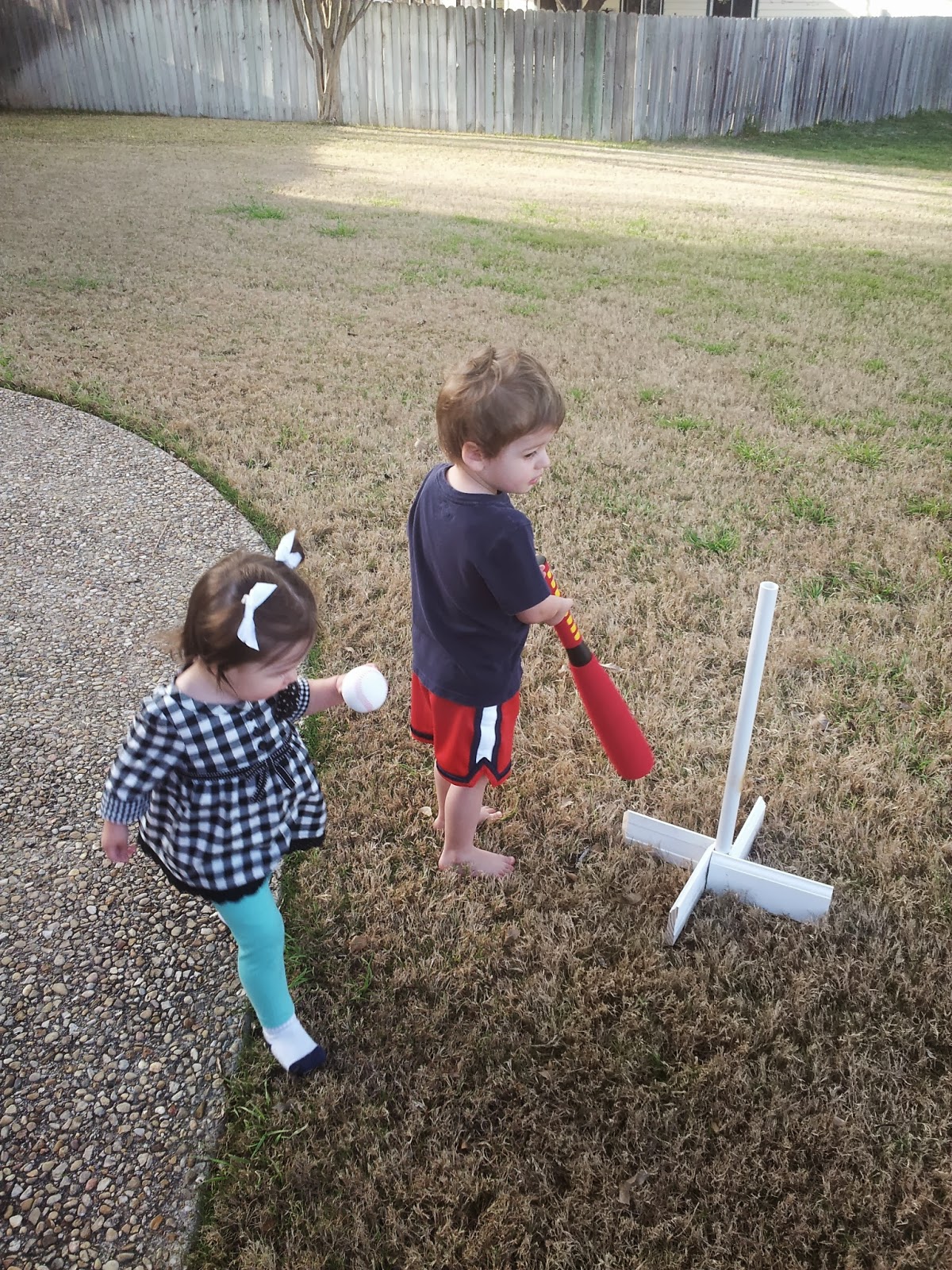 Joyful Family Life Homemade TBall Stand