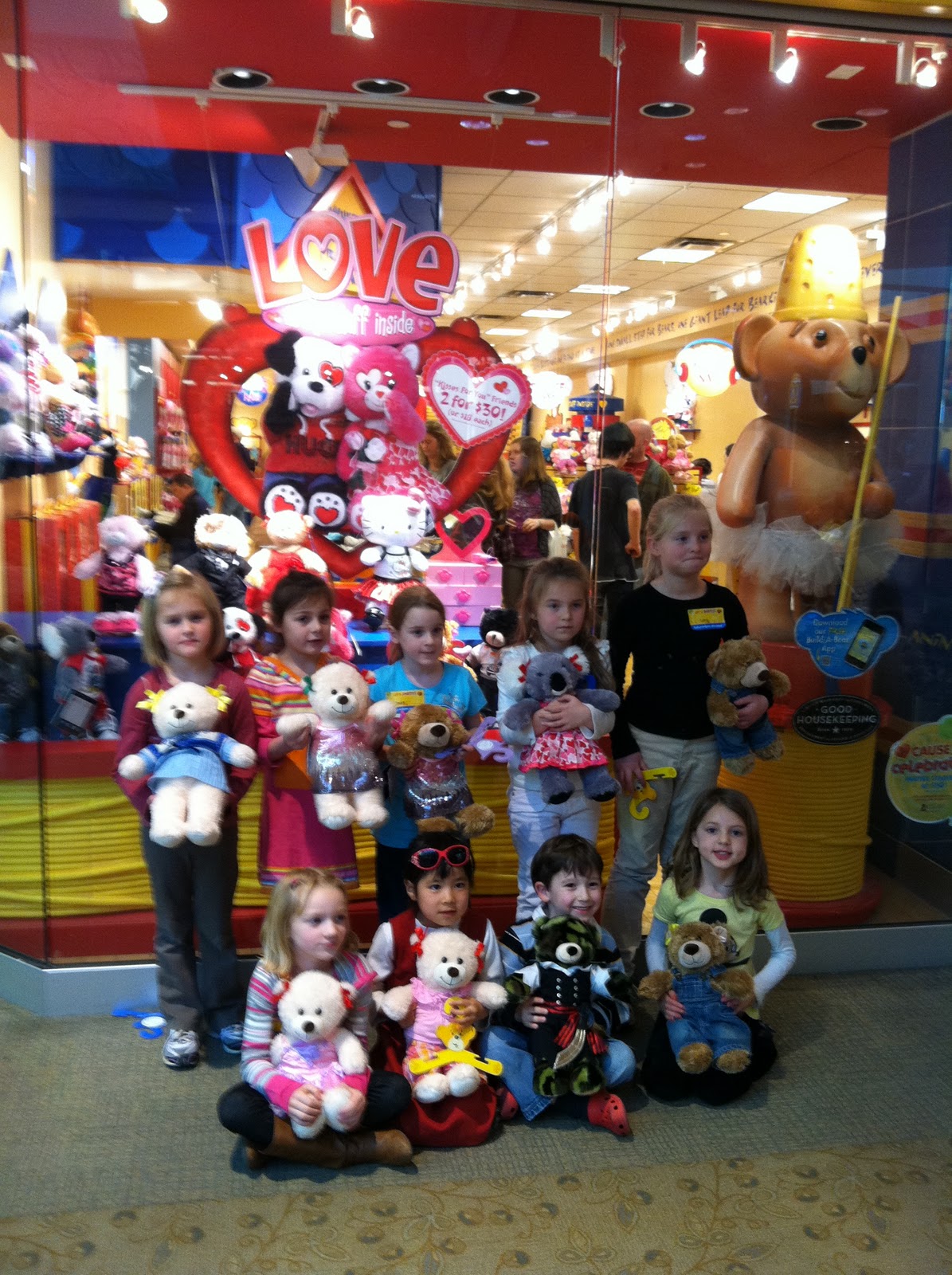 DobberBlog 3 BuildaBear Birthday Party