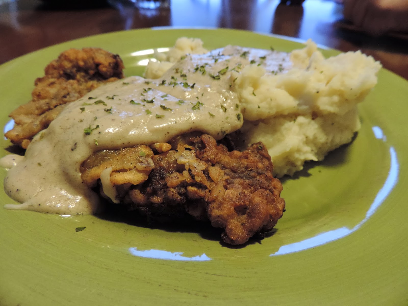 Country Fried Steak with White Gravy The Kitchen Wife