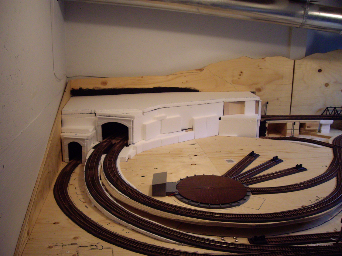 TY'S MODEL RAILROAD Mountain Tunnels Part I