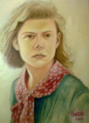 Girl with Red Scarf.....  2011