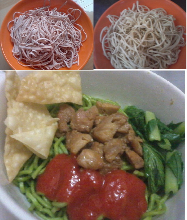 Mie warna warni : | Warung Mie Sehat