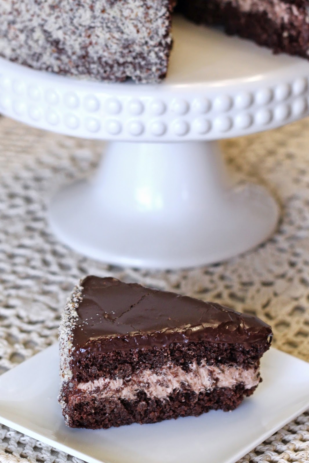Chocolate Hazelnut Torte Cake Recipe — Dishmaps