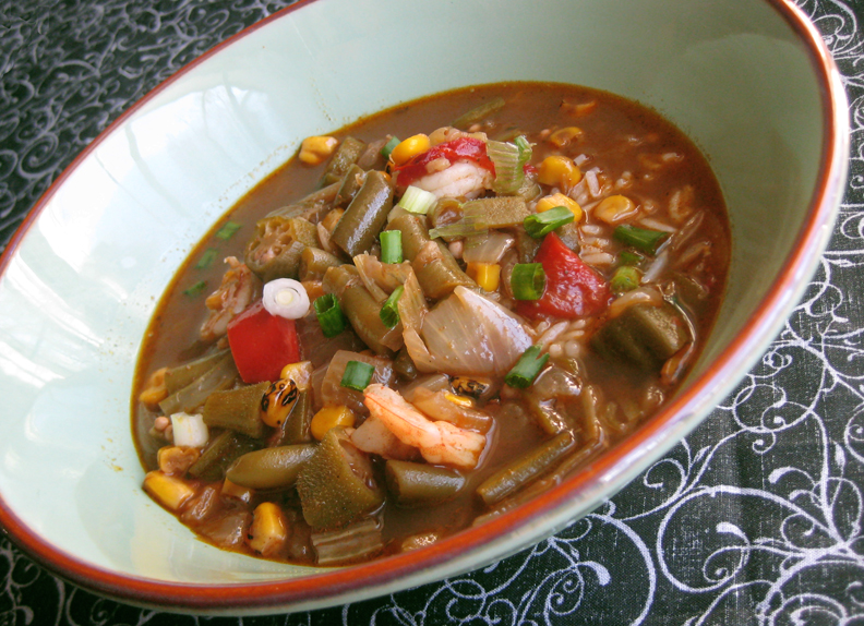 minxeats recipes, recaps, and restaurant reviews Mr. Minx's Gumbo Soup