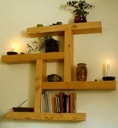 Leftover Wood Wall Shelf WALL SHELF