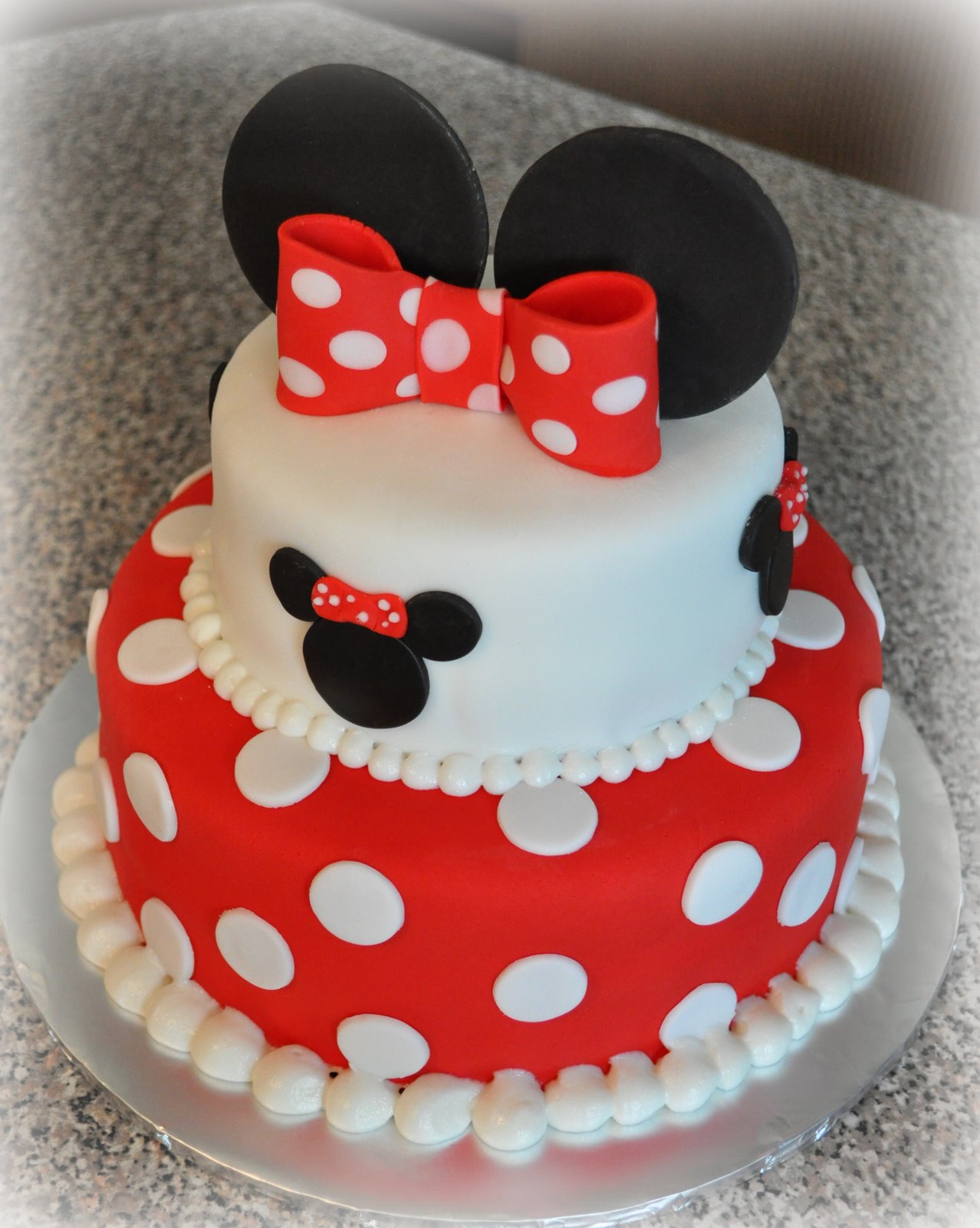 &hellip;just being Judy 2 Tier Minnie Cake