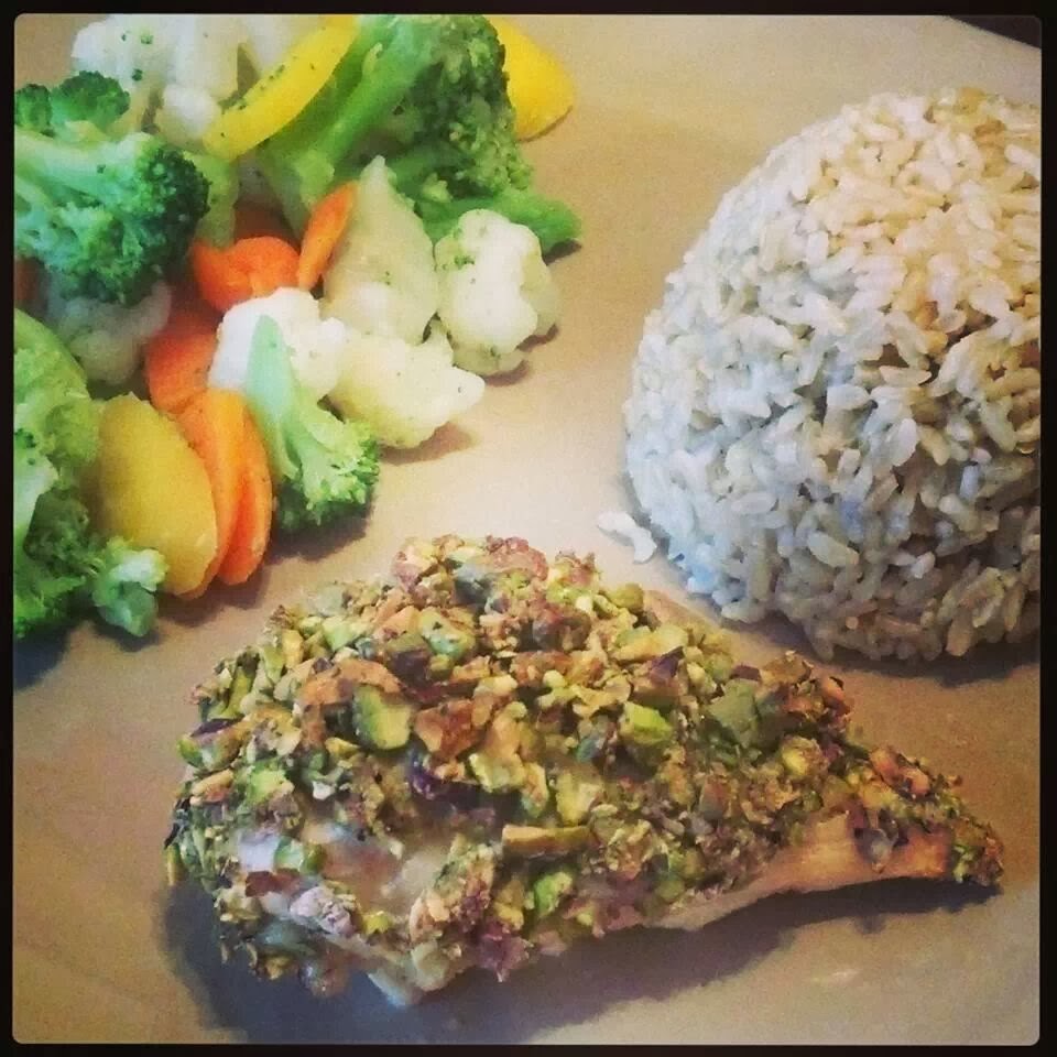 Live Healthy, Be Strong Recipe Pistachio Chicken