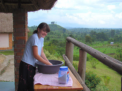 DOING LAUNDRY BY HAND