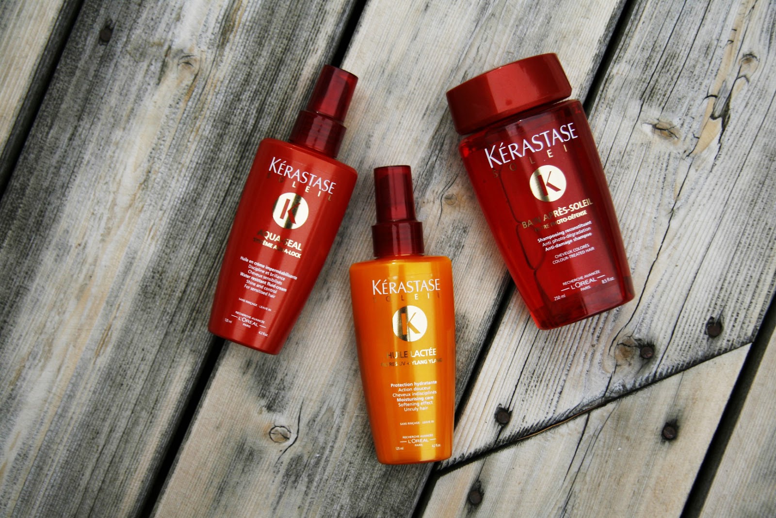 fun size beauty Sun Protection For Hair with the Kérastase PARIS