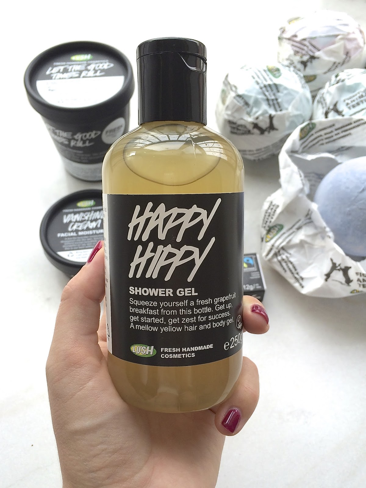 Lush Shower Gel: Happy Hippy