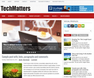 TechMatters-Blogger-Template