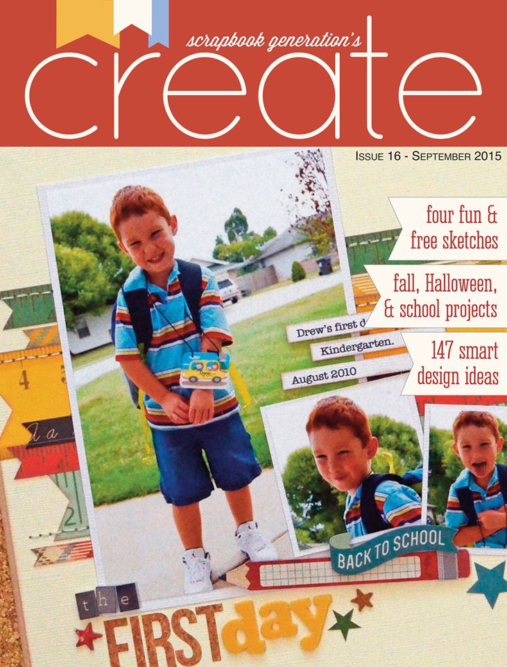 Scrapbook Generation Create Magazine September 2015