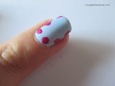 nail art rosa 