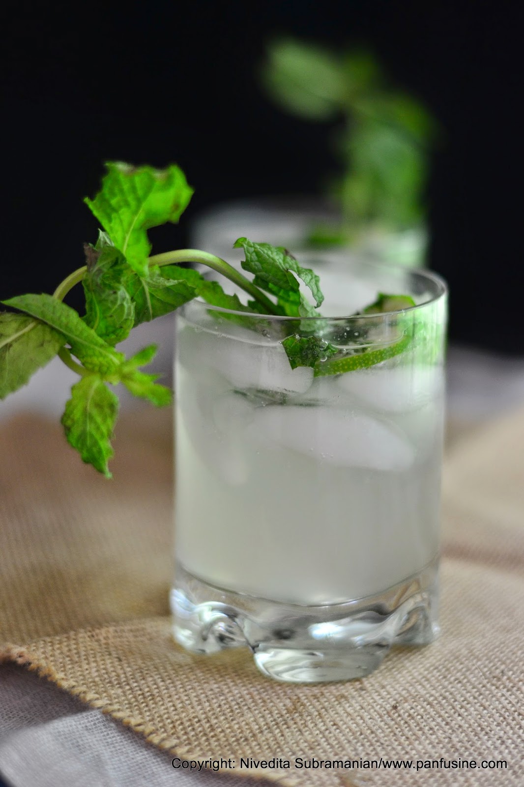 Day 204 Ginger Basil Mojito mocktail