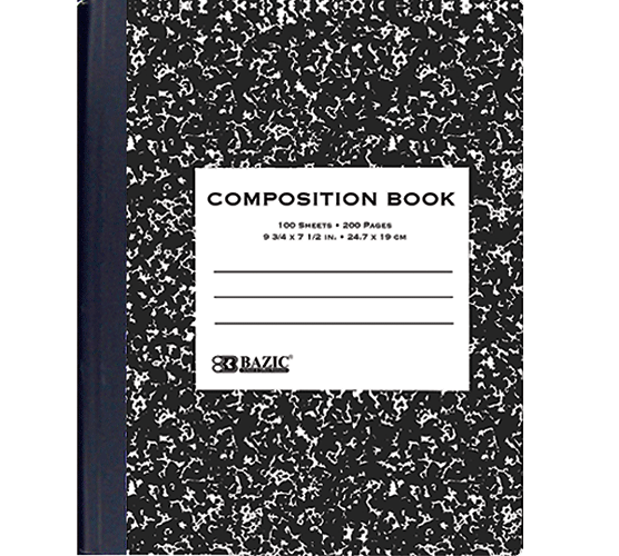 teaching english from an old composition book