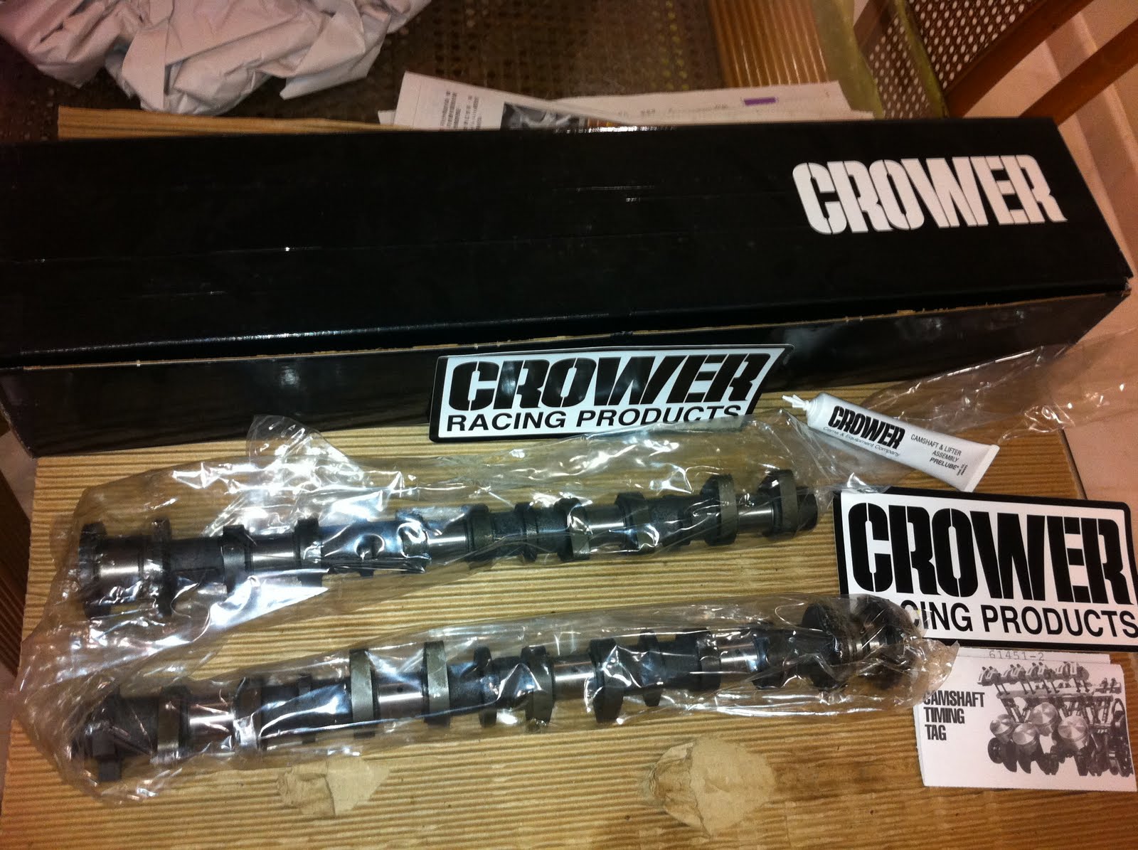 Elise 111S Project Install Stage 1 Crower Camshaft