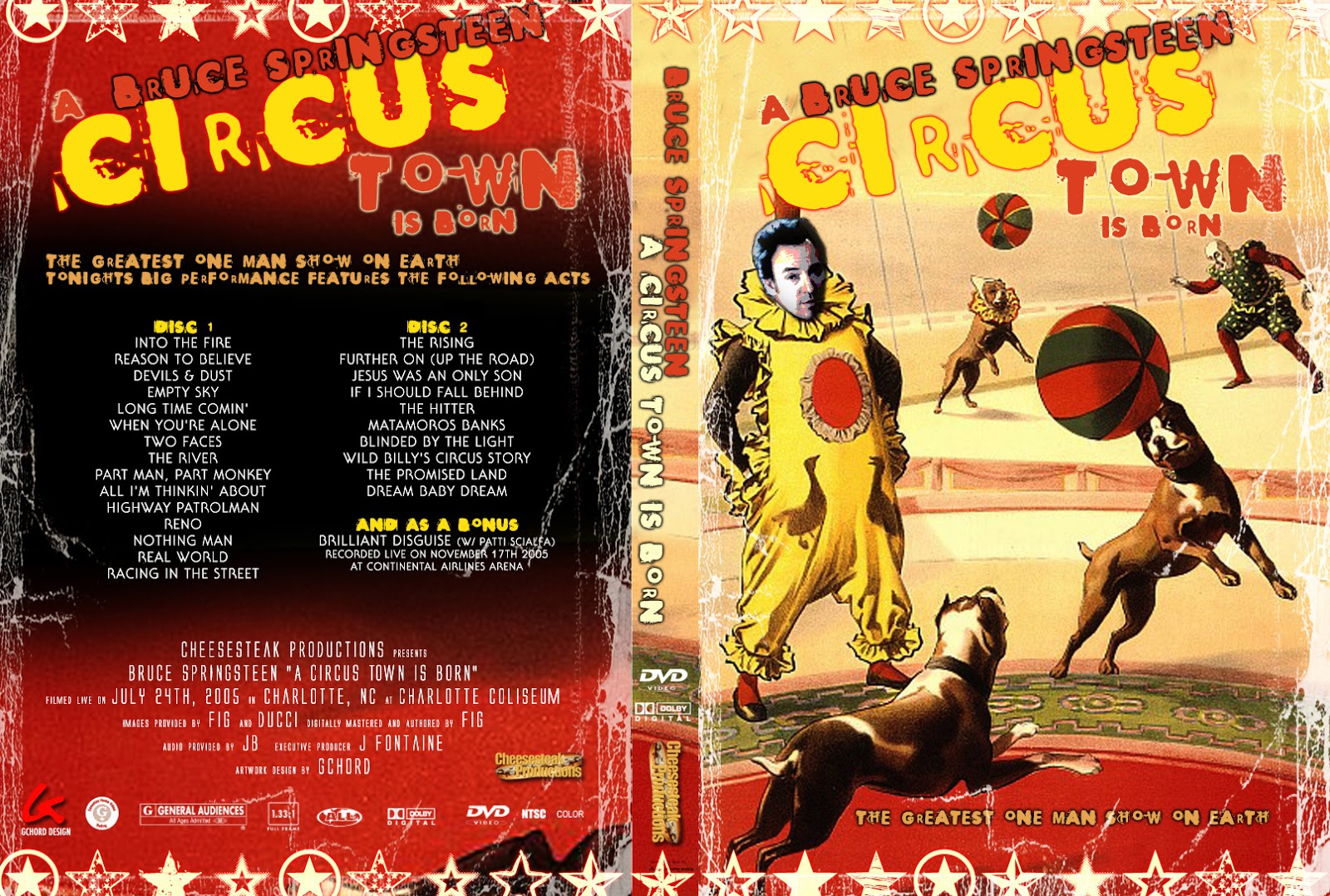 Bruce Springsteen Shows Cincinnati Lights (12112002)