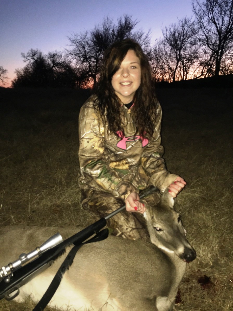Shaelee's First Deer
