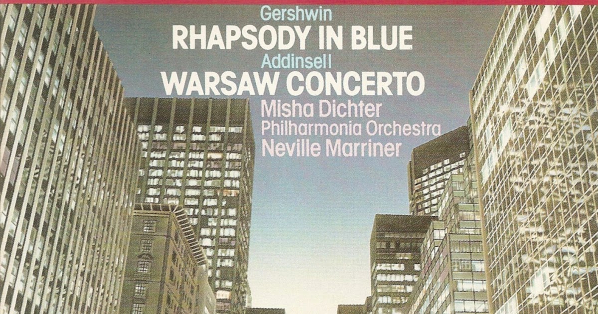 The First Pressing Cd Collection George Gershwin Rhapsody In Blue