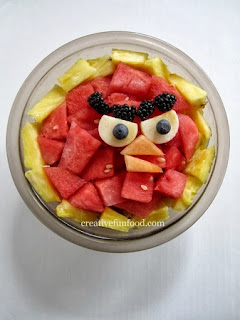 Frutas con Forma de Angry Birds, Ideas para Fiestas Infantiles 