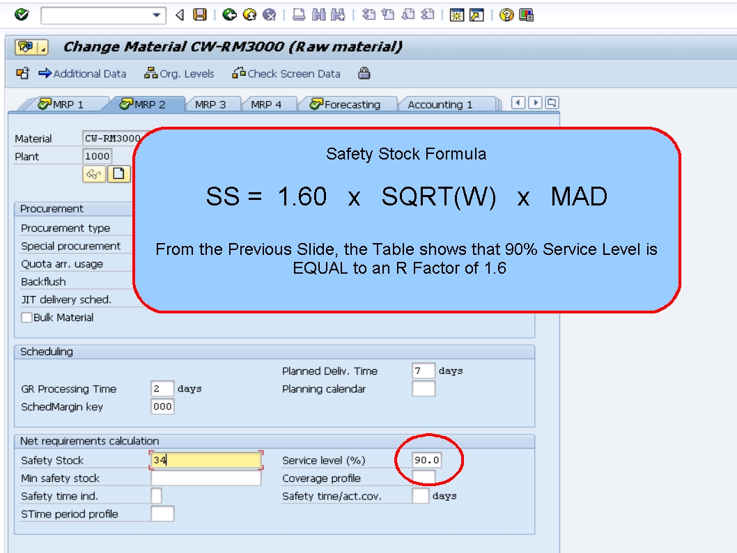 青蛙SAP分享 Froggy's SAP sharing: SAP : Automatic Safety Stock Calculation