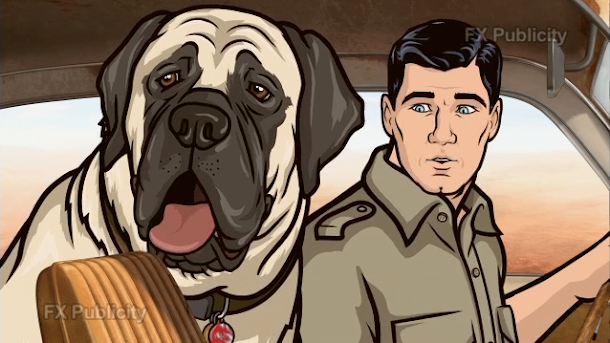 Archer - Episode 4.10 - Un Chien Tangerine - Advanced review