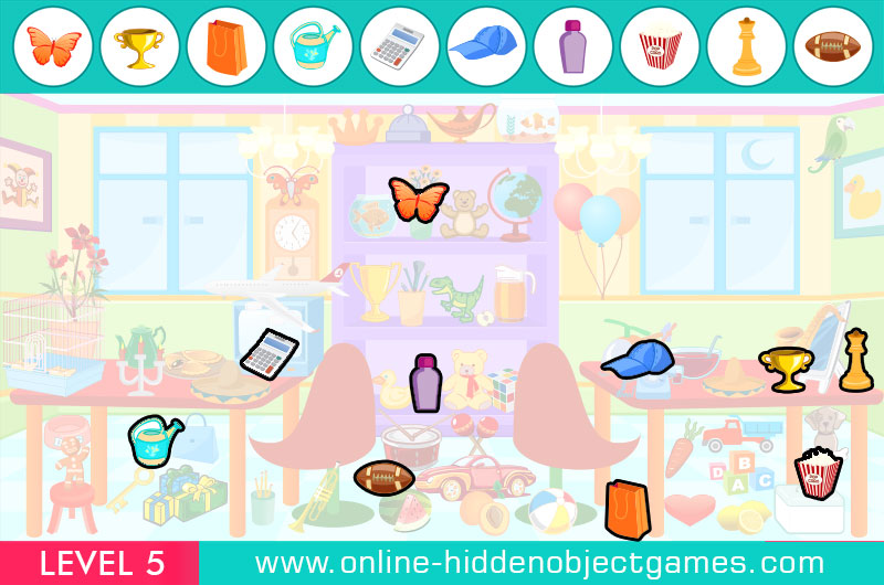 Colorfully Hidden Objects 5
