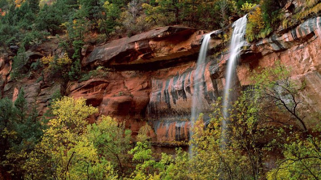 Zion National Park, parque nacional, EUA, Utah, cachoeiras, subway, viagem, férias, mórmons
