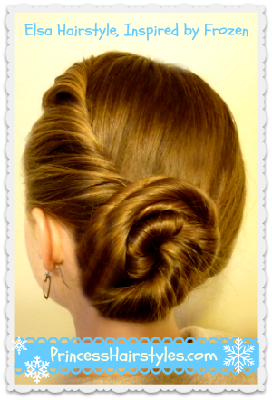 elsa hairstyle tutorial inspired