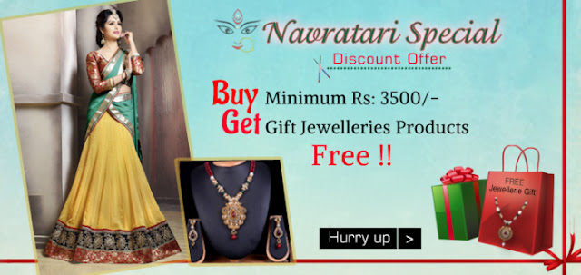 Navratri festival special free jewellery gift hamper offer at pavitraa.in